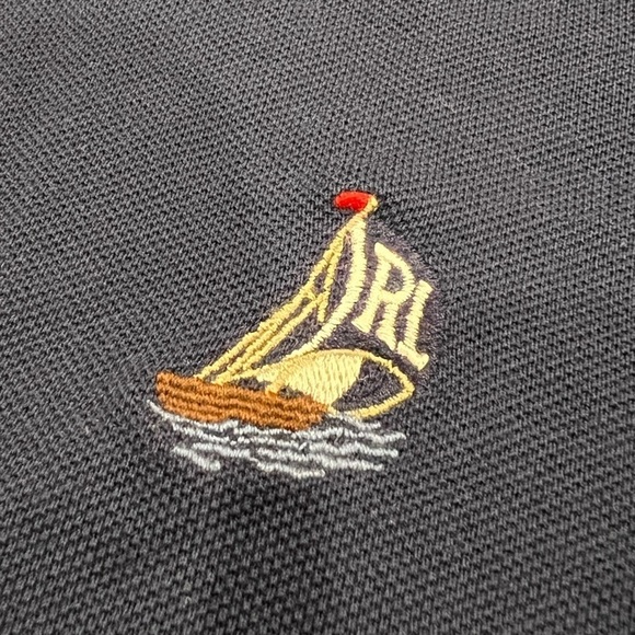 Polo Ralph Lauren XL Embroidered 1967 Nautical Boating Short Sleeve Polo Shirt - Picture 6 of 7